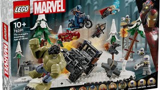 Lego Marvel 76291 Avengers Assemble Ultron Çağı ve 76288 inceleme [upl. by Elsbeth327]