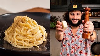 MACARRÃO CACIO E PEPE  Mohamad Hindi [upl. by Atiluj877]