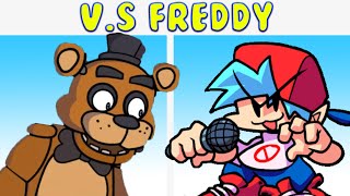 Friday Night Funkin VS Freddy  Funkin With Pizza With Freddy FNF MODHARD [upl. by Acirat]