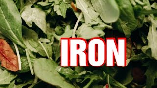 Iron Biochemistry  Sources RDA Metabolism Iron deficiency anemia Mineral metabolism [upl. by Foote]