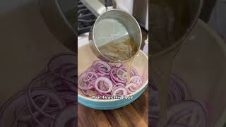 How to Make Quick Homemade Pickled Red Onions [upl. by Ennairod]