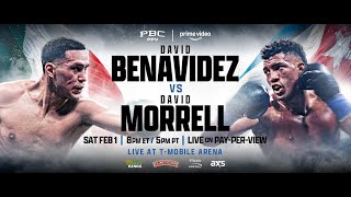 David Benavidez amp David Morrell Ready for Their Showdown [upl. by Erlewine]