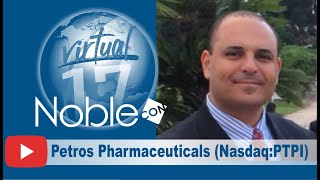 Petros Pharmaceuticals PTPI President Fady Boctor – Presentation from NobleCon17 [upl. by Edelman]