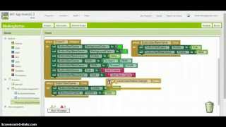 MIT App Inventor 2  How to make blinking buttons [upl. by Homerus]