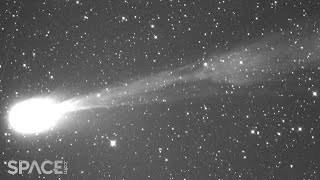 See Comet 12PPonsBrooks in amazing Virtual Telescope Project timelapse [upl. by Routh81]