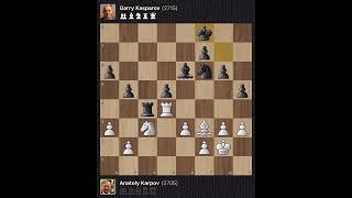 Anatoly Karpov vs Garry Kasparov  World Championship Match 1984 [upl. by Mosier]