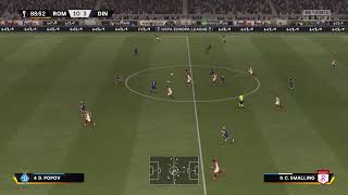 FIFA 21 europa LEAGUE roma vs dinamo kiev [upl. by Oahc806]