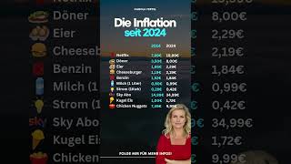 Die Inflation seit 2014 geldanlage finanzen vermögen [upl. by Agon529]