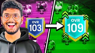 Mind Blowing Squad Upgrade on My Subscribers Account 103 to 109 OVR  FC MOBILE [upl. by Lindblad607]