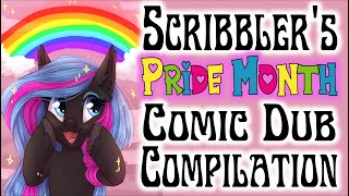 Scribblers Pride Comic Compilation 2019 2023 MLP Comic Dubs [upl. by Dettmer]