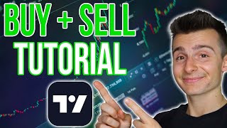 How To Execute Trades On TradingView  Order Entry  Price Ladder [upl. by Plossl]