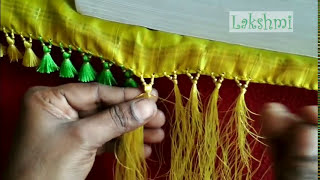 Saree Kuchu The Ultimate DIY Tassel Tutorial [upl. by Molohs955]