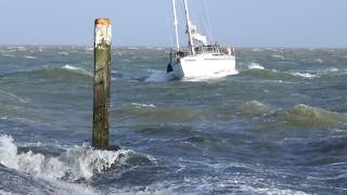 French Flower entrance Vlieland yacht harbour [upl. by Grayce]