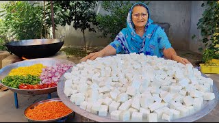 PANEER CHILLI RECIPE BY GRANNY  Indian Recipes  Quick And Easy Snacks Recipe  Paneer Recipes [upl. by Alig]