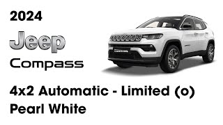 2024  New Jeep Compass Diesel Automatic 4x2 Limited Option  Pearl White Colour  Value For Money [upl. by Pamela381]