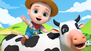 La Vaca Lola  Canción de la Granja  Leo en Español  Canciones Infantiles [upl. by Anilehs]