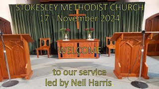 Stokesley Methodist Church  17th November 2024 [upl. by Enialedam629]