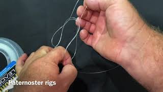 Quickest way to tie a Dropper Loop and Snelled Hooks [upl. by Atlee]