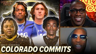 Colorado lands commits London Merritt Alex McPherson Quentin Gibson amp Carde Smith 🐂  Nightcap [upl. by Kotta]