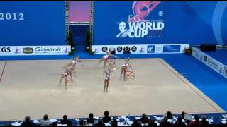 Ginnastica Ritmica World Cup 2012 Ps Nazionale Italiana [upl. by Payne793]