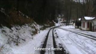 Die Harzquerbahn im Zeitraffer Teil 1 von 2 Wernigerode  Drei Annen Hohne [upl. by Slohcin655]