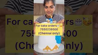 🙄Odambu thani kaal thani🥲ll How to order❓ chennai shorts trending cake food brownie [upl. by Llehsar]