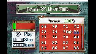 Explore RPG Maker 2000 played in Fire Emblem 8 Sacred Stones [upl. by Leissam]