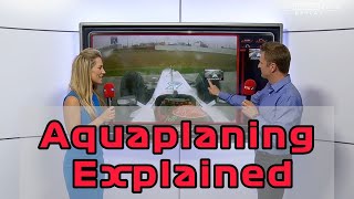 Allan McNish explains aquplaning  2012 British GP qualifying [upl. by Ococ]