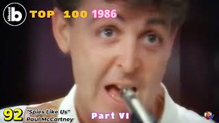 Billboard Top 100 1986 Part VI [upl. by Eserahs432]