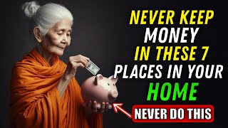 NEVER Keep Money in THESE 7 Places in Your Home IT ATTRACTS POVERTY AND BAD LUCK  Buddhist Wisdom [upl. by Chader]