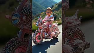 Kids Fashionable on Motorcycles [upl. by Trev376]