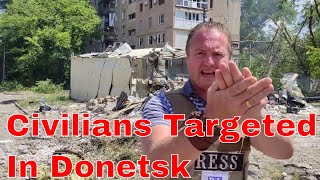 Ukraine Targets Same Civilian Area Twice After It was Published It Was Only A Civilian Area [upl. by Guido]