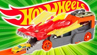 HOT WHEELS City La Camion Transporteur Dragon Trouvé chez ACTION [upl. by Jephthah]