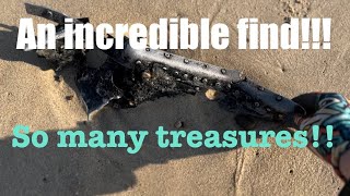 Beachcombing uk INCREDIBLE FINDS [upl. by Nooj583]