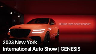 2023 New York International Auto Show Highlight  GENESIS [upl. by Anhoj]