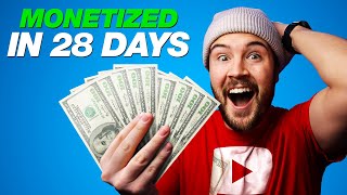 The Fastest Way to Get MONETIZED on YouTube How I Did It [upl. by Kcirdnekel350]