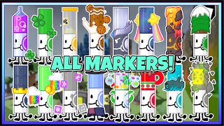 HOW TO FIND ALL 236 MARKERS in Find the Markers  ROBLOX [upl. by Hayton]