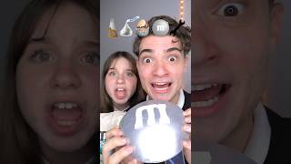 Giant Silver Chocolates ASMR With My Sister 🤤 [upl. by Ahsemak795]