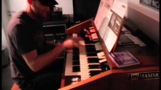 Hammond Organ Jam on T200 with MIGT by Thomas Vogt Keyton 2014 [upl. by Rebmyk]