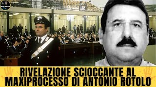 Antonio Rotolo deposizione al maxiprocesso a Cosa Nostra [upl. by Yrome]