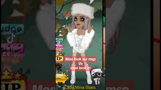 Mon look Msp VS vraie vie moviestarplanet msp [upl. by Irmo409]