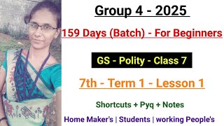 Group 4  2025  Polity  Class 7  சமத்துவம்  Deepsmathematics23 [upl. by Siulesoj114]