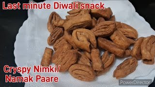 I Made Diwali NimkiNamak Paare [upl. by Ynoep]