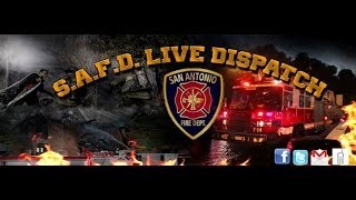 SAFD 3rd Alarm Apartment FireRescue [upl. by Nalani891]