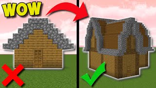 How To Build An ADVANCED ROOF In Minecraft  The Ultimate Roof Guide [upl. by Sinnek]