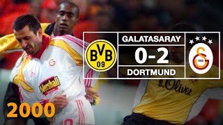 Nostalji Maçlar  Dortmund 0  2 Galatasaray  02032000 [upl. by Sig]