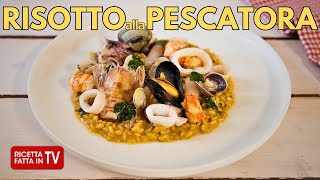 RISOTTO ALLA PESCATORA dello CHEF DAVID FIORDIGIGLIO  Ricetta TV Fatto in Casa per Voi [upl. by Zebulon]