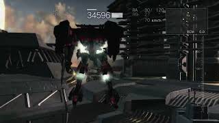 Armored Core For Answer  Attack AntiSatellite Cannons Hard S Rank [upl. by Hawkins814]