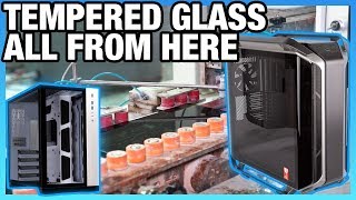 How Tempered Glass is Made  Everyone Uses the Same Factory [upl. by Mable]