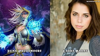 Hearthstone Characters And Voice Actors [upl. by Clementina286]